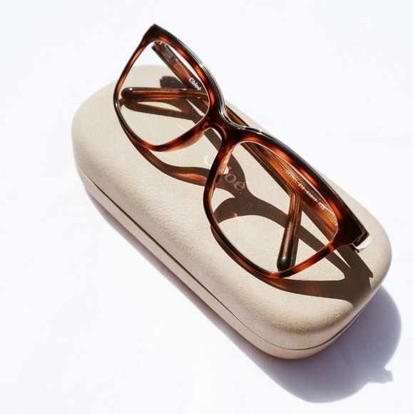 Chloé Tortoise Eyeglasses Frames - Picture 4 of 4